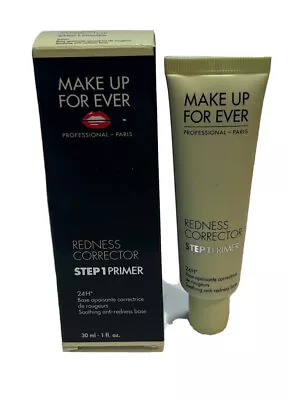 MAKE UP FOR EVER REDNESS CORRECTOR STEP 1 PRIMER 24 Radiant Base NIB 1 OZ • $26.99