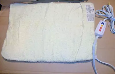 Vintage GE/General Electric Heating Pad 3 Heat Settings NO AUTO SHUT-OFF • $25.99