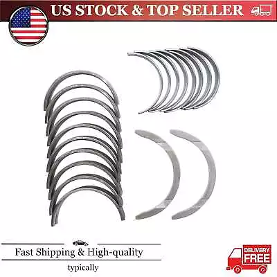 Main&Connecting Rod Bearing Shell Set For VW GTI EOS AUDI Q3 A4 TT 1.8T 2.0T STD • $43.49