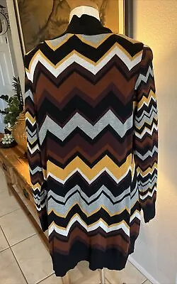 NWT Missoni For Target Zig Zag Cardigan Sweater Women's - Size L Large A6 • $49.99