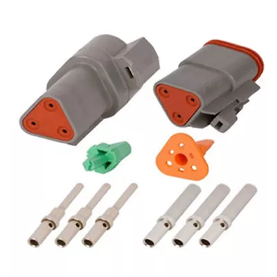 Deutsch Dt Series Multi Plug Waterproof Connector 2 3 4 6 8 12 Way Pin Kit • £7.89