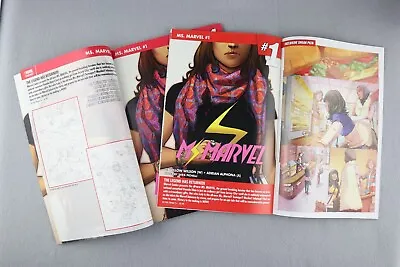 Ms. Marvel #1 2014 Previews #2 Marvel Previews #17 1st Kamala Khan Lot Pichelli • $14.95