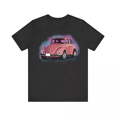 Pink VW BUG Unisex Jersey Short Sleeve T-shirt  • $21.20