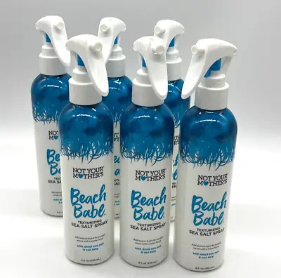 $30 • Buy Pack Of 6 - Not Your Mother's Beach Babe Texturizing Sea Salt Spray 8 Fl Oz 