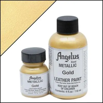 Angelus Acrylic Leather Paint For Sneakers Shoes Bags - 84 Colours - 1oz / 4oz • £12.50