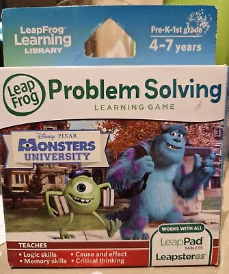 Leap Frog Monsters University Problem Solving Learning Game • £6.99