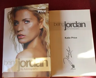 Katie Price Being Jordan First Edition Signed Hardback Undedicated • £20.99
