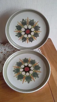 2 Denby Sherwood Salad Plate 21 Cm VGC • £11