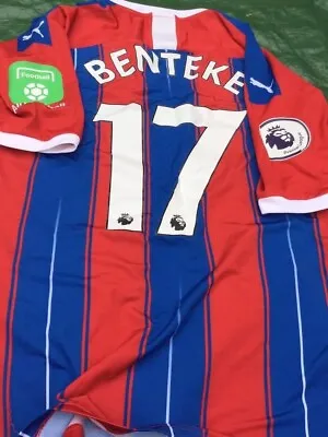 £202.50 • Buy Benteke Match Worn Shirt Crystal Palace 2019-2020 Season