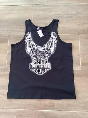 Harley-Davidson  Eagle Design Singlet Size Extra Large Free Post • $34.95