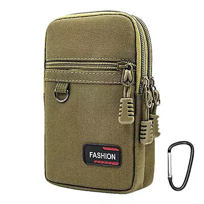 Universal Outdoor Mobile Phone Pouch Holster Case Bag Holder Belt Utility-- • $11.02