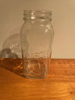 Vintage Canadian Mason Jar Consumers Glass • $8.25