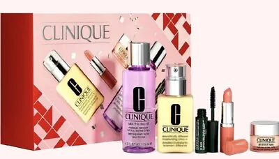 £43.50 • Buy Clinique Superstar Gift Set Dramatically Different Lotion Mascara Lipstick Eyes 