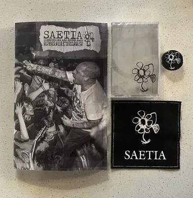 $75 • Buy SAETIA - Connections Are Never Easy - Archive Project - Tape, Patch, Zine, Pin