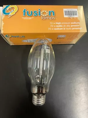 Fusion Bulb ED17 70 Watt High Pressure Sodium FHPS70/MED • $12