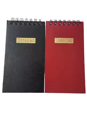 2 X Wiro Notepad - Lined Paper Notebook Small Mini Notes 100 Sheets Per Pad • £4.35