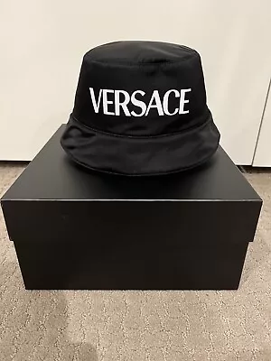 Versace Reversable Bucket Hat • $300