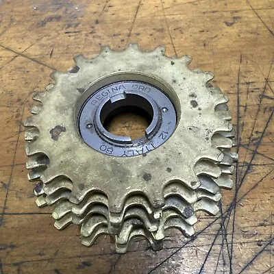 Vintage Regina ORO 5 Speed Gold 18-19-20-21-22 Tooth Freewheel  • $29.74