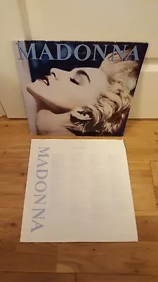 £6.95 • Buy Madonna True Blue Original 12  Lp Album Vinyl Record Sire Warner 1986 925 442-1