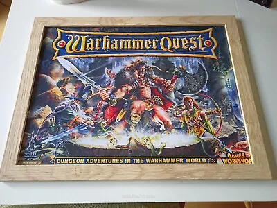 Warhammer Quest - Games Workshop 1995 Art Framed • £34.99