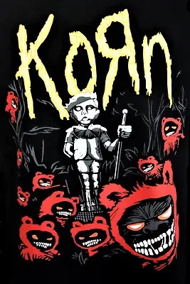 Korn  Concert Poster  Tour 12  X 18  Free Shipping • $22.13