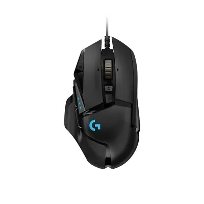 Logitech G502 HERO 16000 DPI High Performance Gaming Mouse - Black • £34.99