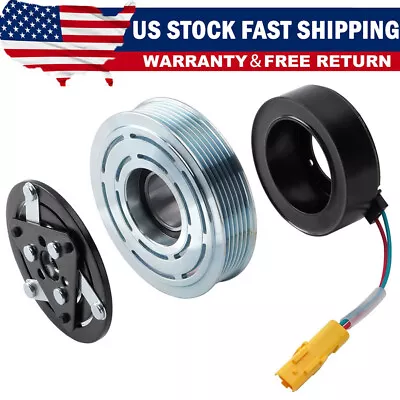 For MINI COOPER SD6V12 4.68  Pulley AC Compressor Clutch Pulley Coil Repair Kit • $38.99