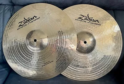 15  Zildjian Project 391 Hi-Hat Pair - Z's Only B15 Bronze Cymbal! Ultra Rare! • $1001