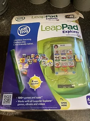 Leappad Explorer Tablet By LeapFrog In Green Working In Box • £25