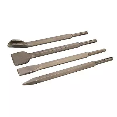£10.99 • Buy SDS Plus Chisel Bits & Set Moil Point Narrow Gouge & Wide Hammer Drill Bit 250mm