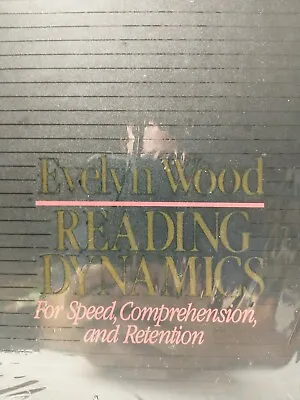 $44.97 • Buy Reading Dynamics- Evelyn Wood- For Speed, Comprehension & Retention Like New