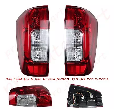 Pair LH+RH Tail Light Lamp W/ Plug For Nissan Navara NP300 D23 Ute 2015-2019 AU • $138.99