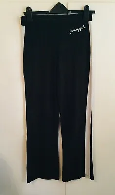 Pineapple Studio Wide Leg Black & Grey Dance Wear Trousers Size M - Low P&p READ • £0.99
