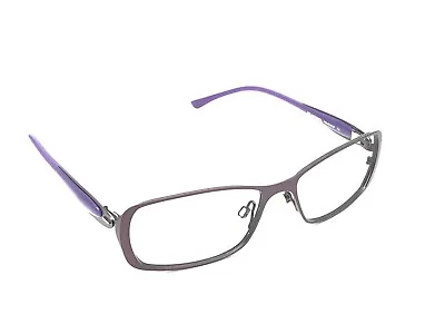 Morel Lightec 7038L PP 030 Purple Rectangle Eyeglasses Frames 52-16 135 France • $19.99