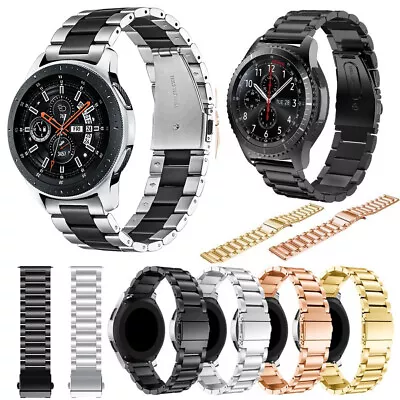 Stainless Steel  Strap Metal Watch Band For Samsung Galaxy Watch 42/46mm Gear S3 • $15.99