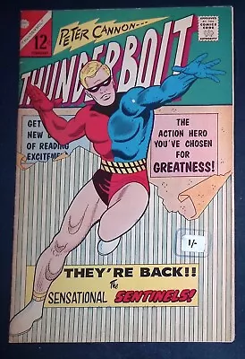 Peter Cannon Thunderbolt #56 Silver Age Charlton Comics F • £12.99