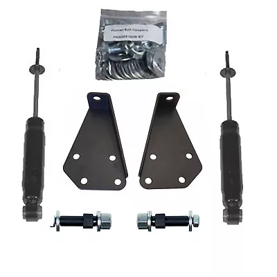 $103.82 • Buy Front Shocks & Relocation Upper Relocator Bracket & P19 1300SL For 58-70 Impala