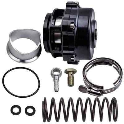 $39.55 • Buy 50mm Bov V-band Blow Off Valve Intercooler Flange 35psi Kit 6PSI+18PSI Springs
