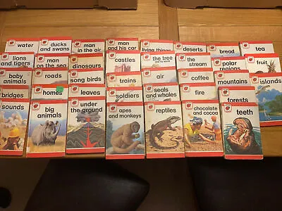 Ladybird Leaders Books X39 Series 737  Complete Set Illustrated Story Books Rare • £129.99