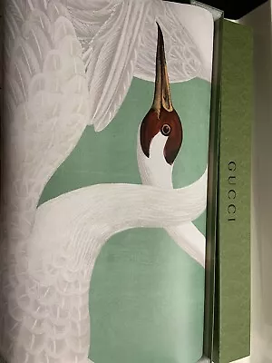 Authentic! Gucci Heron Green Print Wallpaper (NIB Double Roll) • $409