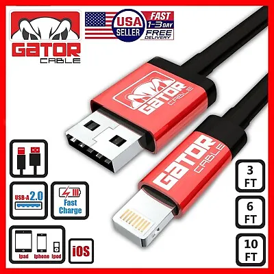 USB-A Charger Cable Fast Charge For IPhone 7 8 SE X XR XS 11 12 13 Pro Max Plus • $7.25
