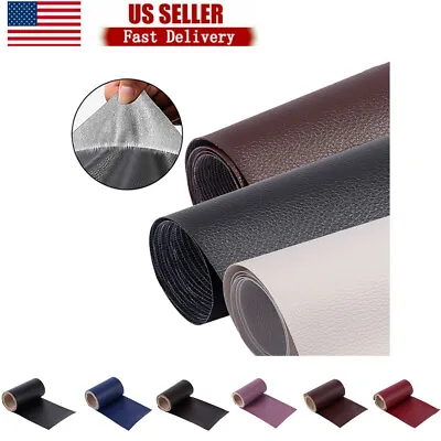 Leather Repair Kit Self-Adhesive Patch Stick On Sofa Clothing Car Seat Couch US • $5.14