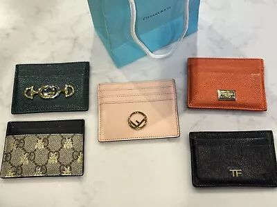 🔥🚨TOM FORD💥FENDi💥GUCCi💥D&G🚨🔥men/women Designer Wallets/Credit Card Holder • £291.94