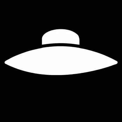 ALIEN SPACESHIP Solid Vinyl Decal Sticker - FREE USA SHIPPING UFO FACE SPACE • $1.99