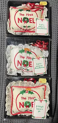 Vintage Christmas Decorations First Noel BNIB • $10.79