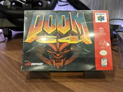 Doom 64 N64 New Sealed Mint Ultra Rare • £700