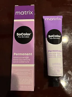 MATRIX SoColor Extra Coverage Permanent Color 508W Medium Blonde Warm 3 Oz • $13.99