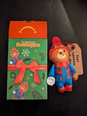 Paddington Bear 2023 Mcdonalds Happy Meal Plush Soft Toy Woolley Hat - Green • £2