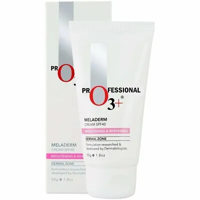 O3+ Meladerm Brightening & Whitening Face Day Cream SPF 40 For Sun Protection 50 • $32.62