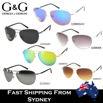 $19.95 • Buy Mens Womens Fashion Aviator Sunglasses Metal Frame Polarized Optional
